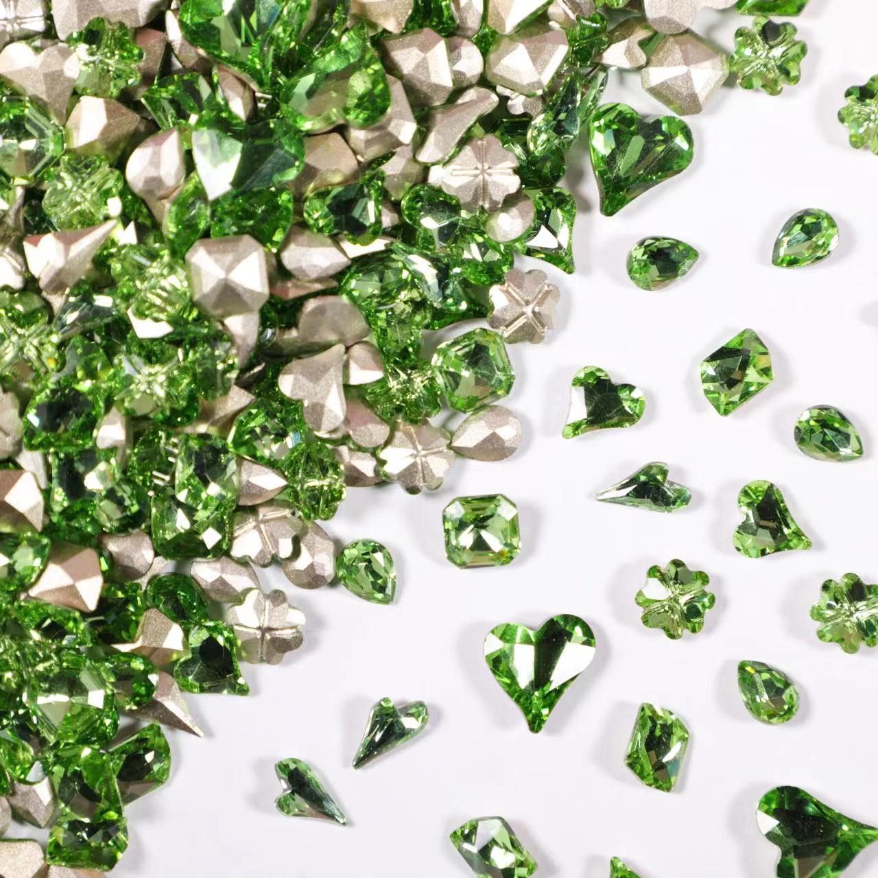 Green crystal