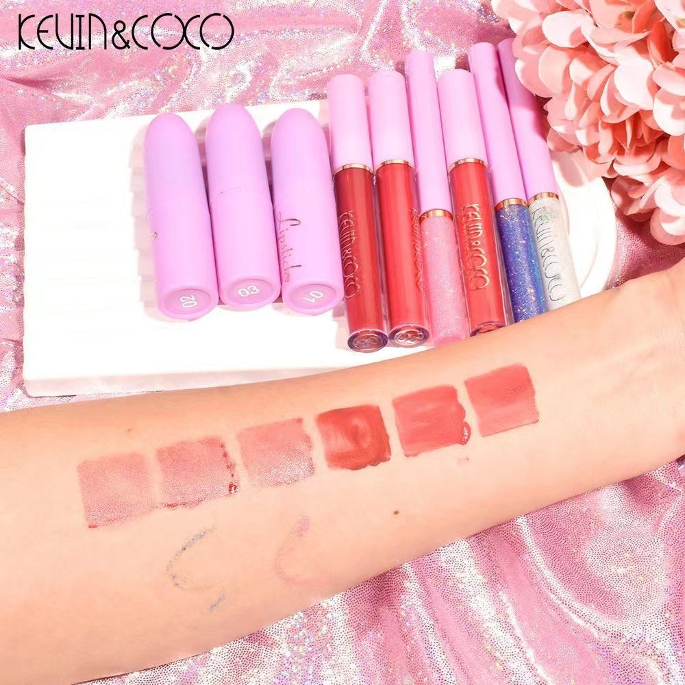 KEVIN&COCO24colour Leopard sisters cosmetic set Hongxuan Cosmetics