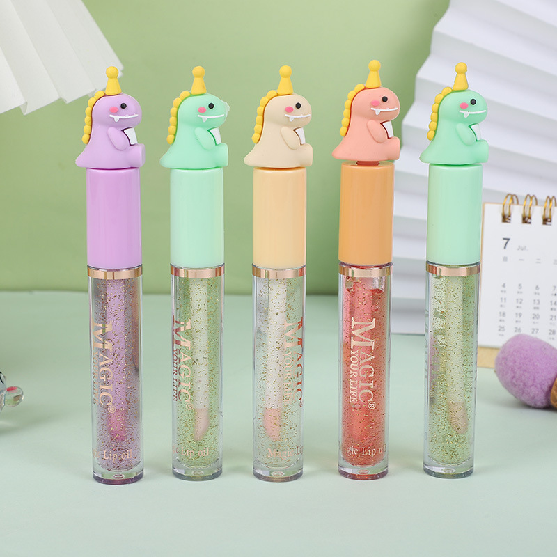 cute dinosaur lipgloss