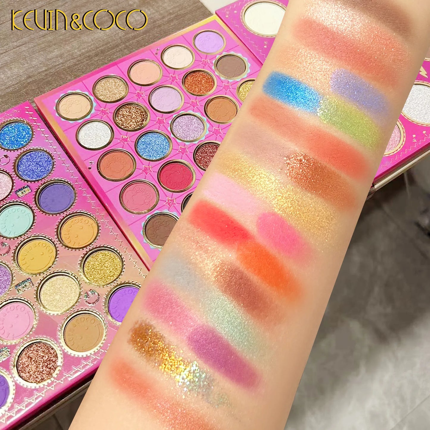 KEVIN&COCO 102colour singer eyeshadow palette Hongxuan Cosmetics