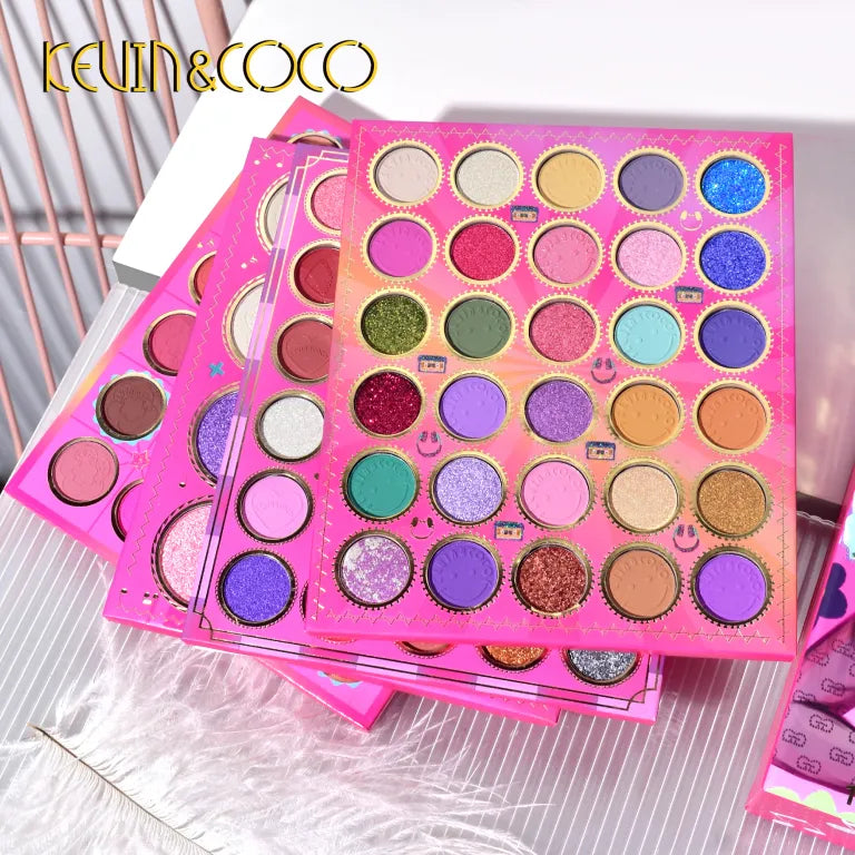 KEVIN&COCO 102colour singer eyeshadow palette Hongxuan Cosmetics