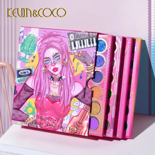 KEVIN&COCO 102colour singer eyeshadow palette Hongxuan Cosmetics
