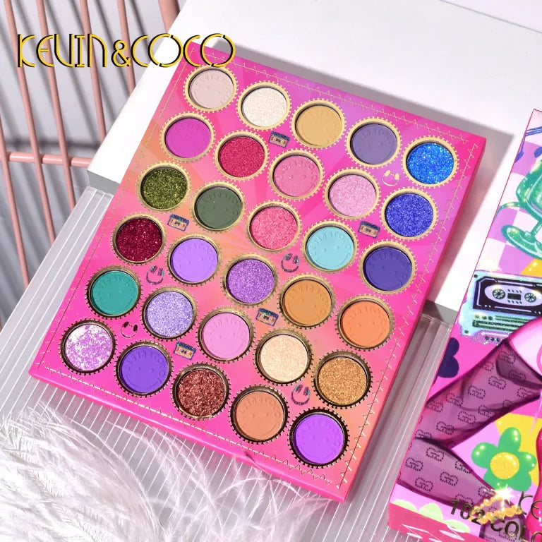 KEVIN&COCO 102colour singer eyeshadow palette Hongxuan Cosmetics