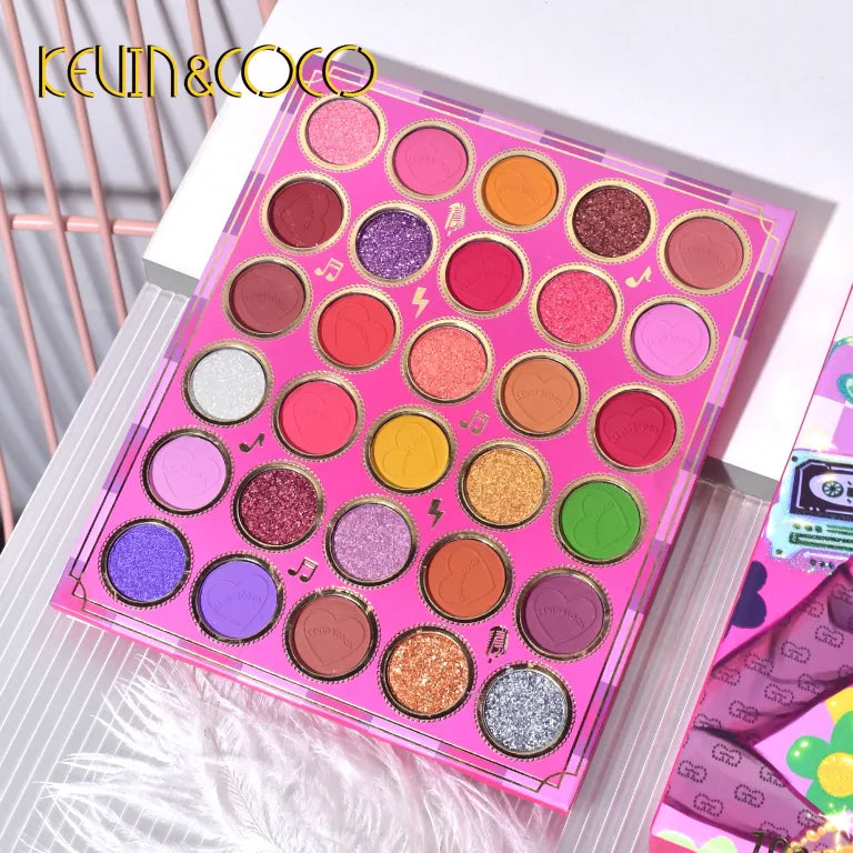 KEVIN&COCO 102colour singer eyeshadow palette Hongxuan Cosmetics