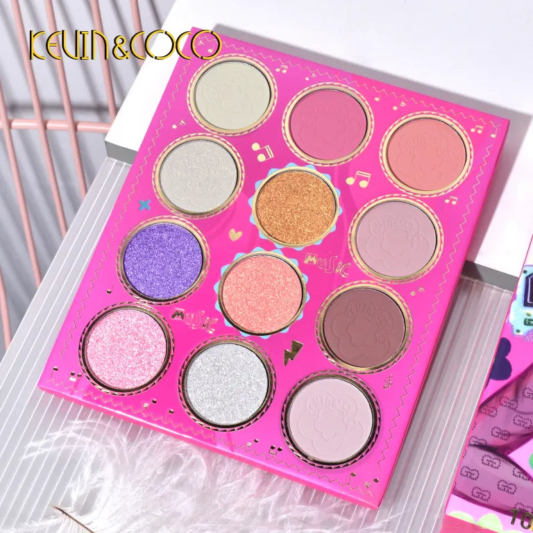 KEVIN&COCO 102colour singer eyeshadow palette Hongxuan Cosmetics