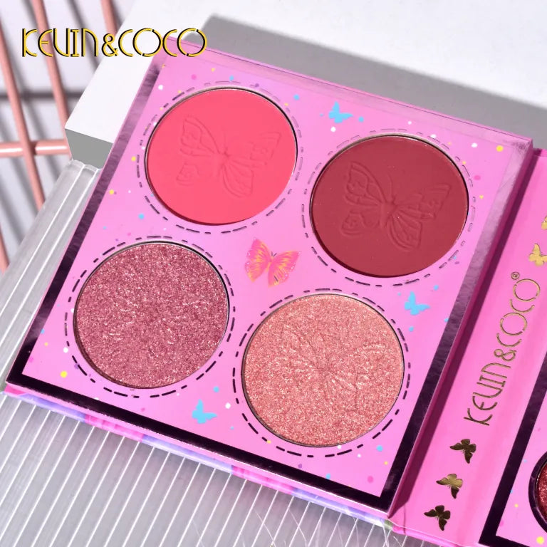 KEVIN&COCO 13colour butterfly girl eyeshadow palette Hongxuan Cosmetics