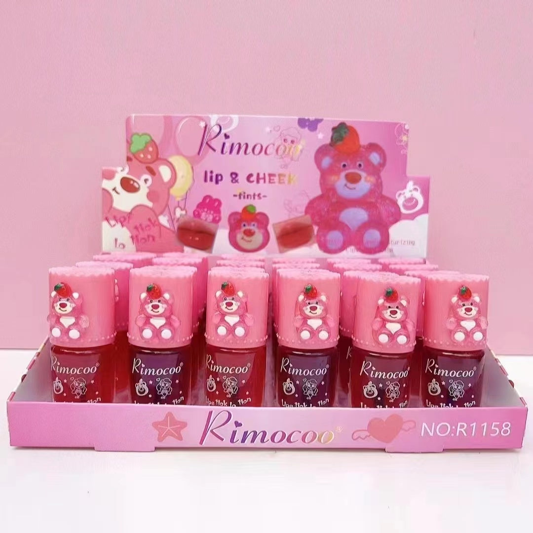 Strawberry bear lipalm(24pcs)