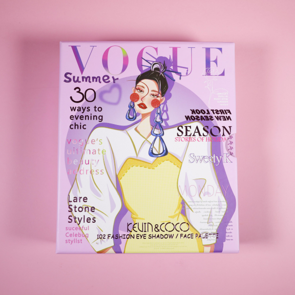 Kevin Coco Purple Vogue 102 colors Palette