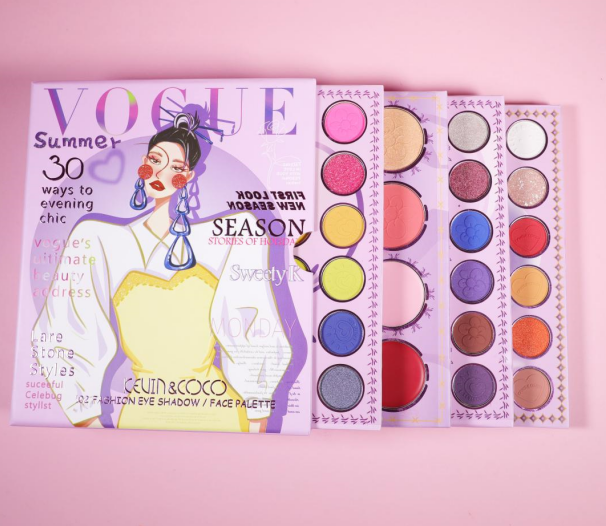 Kevin Coco Purple Vogue 102 colors Palette