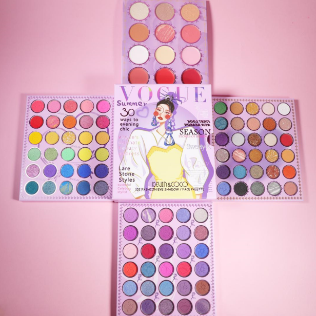 Kevin Coco Purple Vogue 102 colors Palette