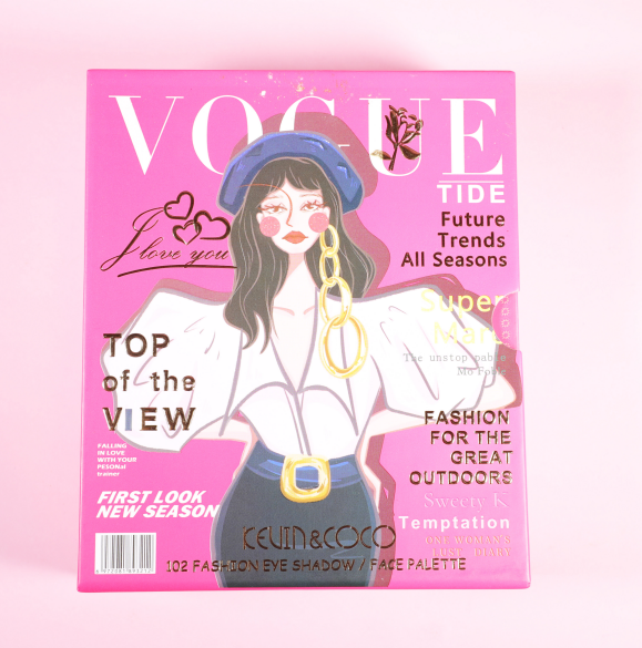 Kevin Coco Pink Vogue 102 colors Palette