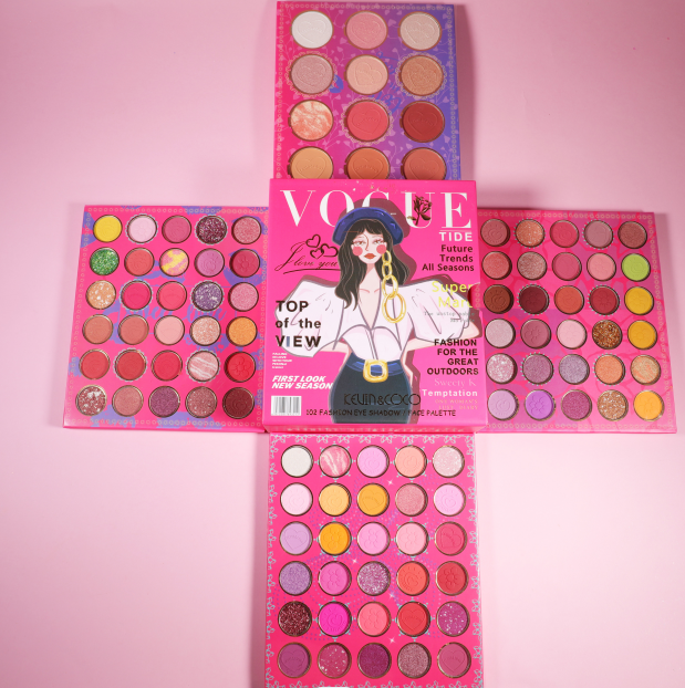 Kevin Coco Pink Vogue 102 colors Palette
