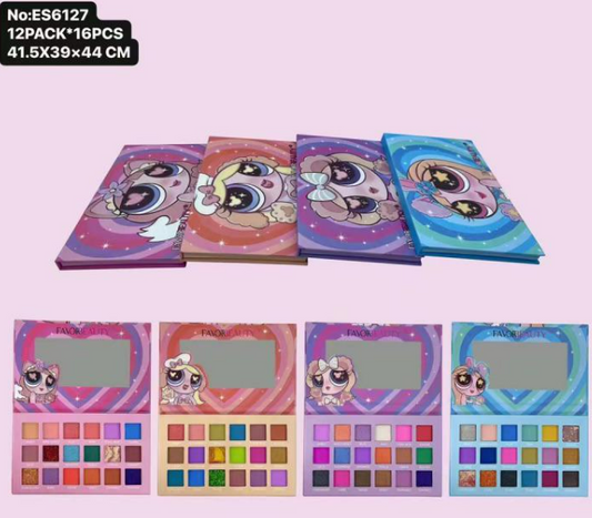 powerpuff girl palette