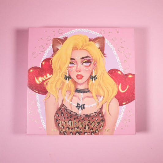 Kevin Coco  Leopard Girl-105 colors palette