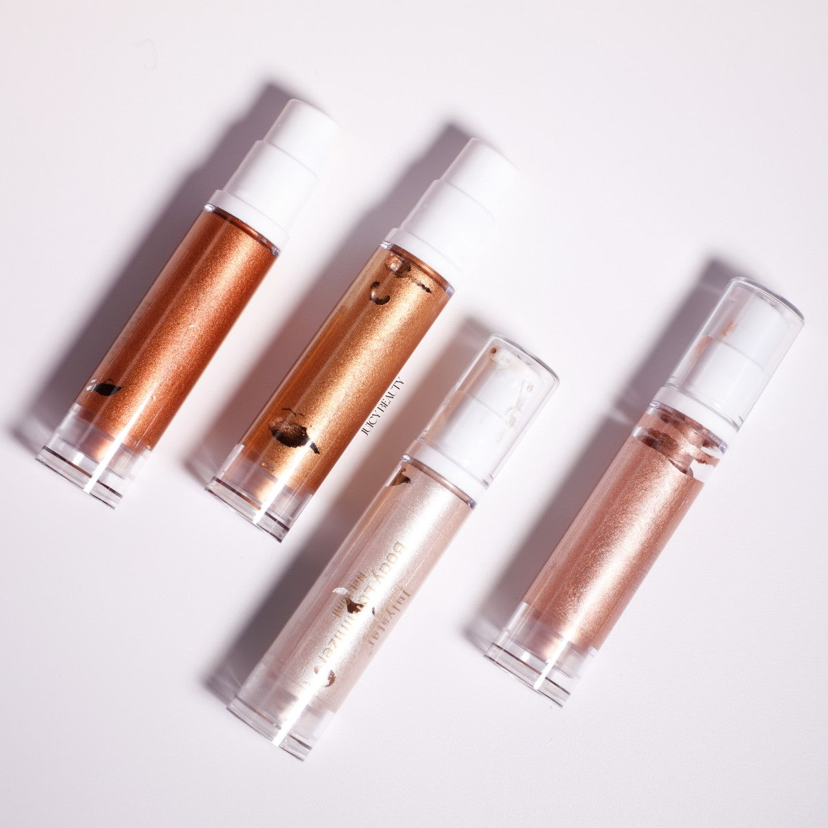 JC High Shine Liquid Highlighter Pump Bottle for Face n Body 10ml (4 shades)