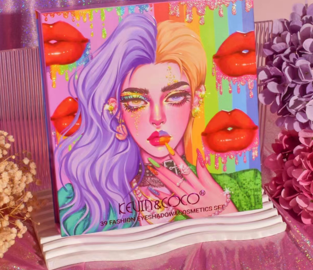 Juicy Beauty Collection (1 Kevin coco Palette+2 Combo Palette +10 freebies)