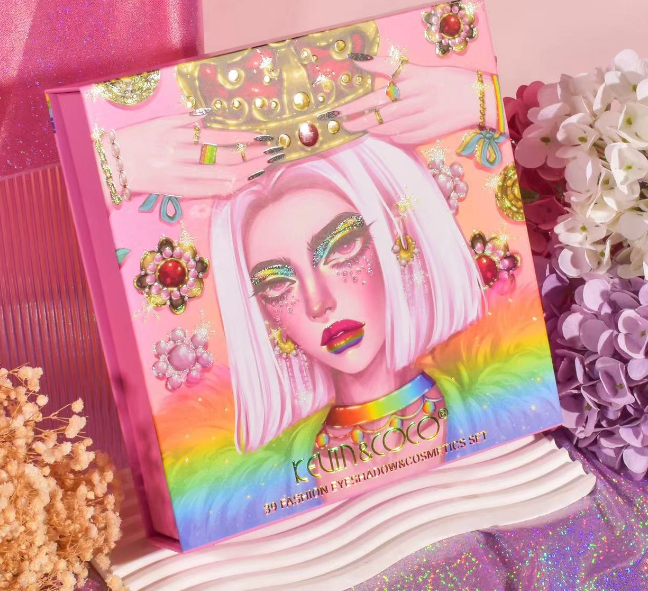 Juicy Beauty Collection (1 Kevin coco Palette+2 Combo Palette +10 freebies)