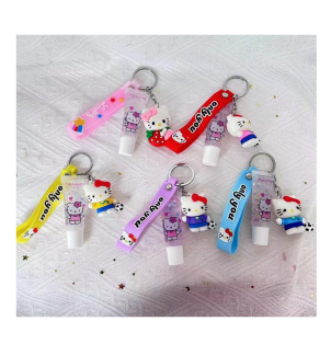 Hk keychain lipgloss(5pcs/case)