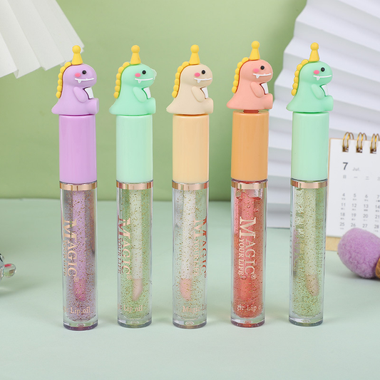 cute dinosaur lipgloss