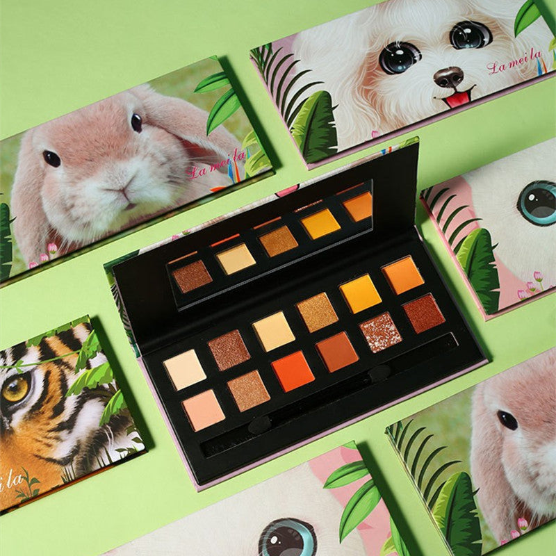 bunny/kitty/doggie eyeshadow palette