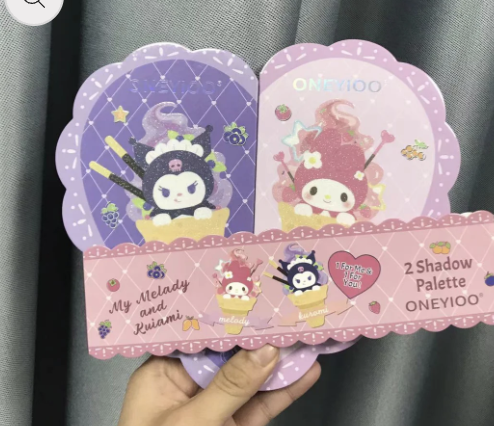 kuromi heart pallete(1 single big palette)