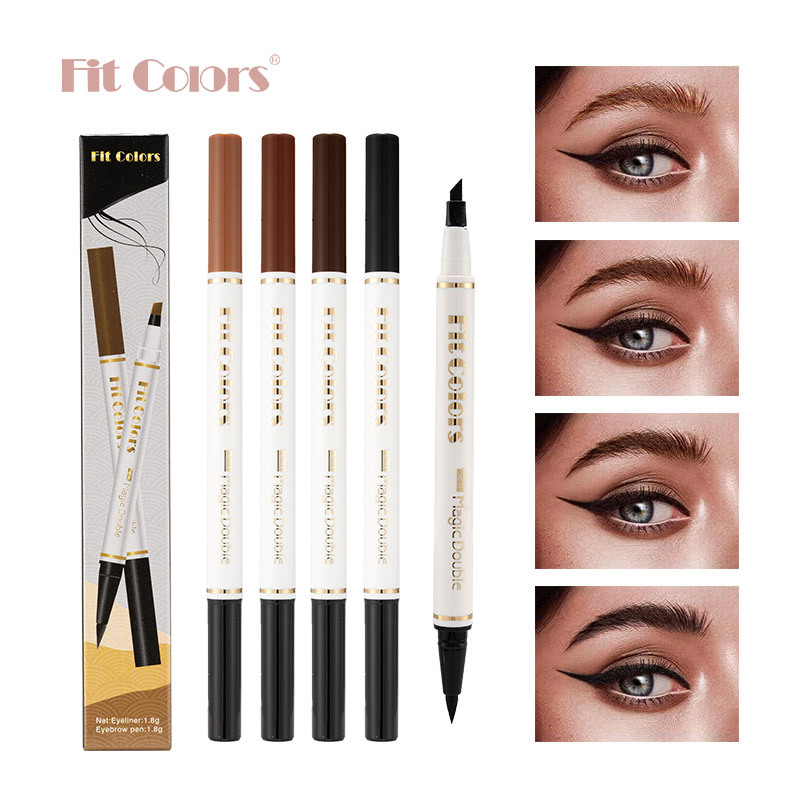 FITME DOUBLE EYEBROW PENCIL&EYEBEOW GEL(1 single)