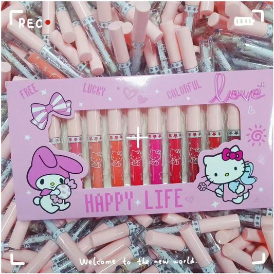 Hk liipgloss set(10pcs/set)