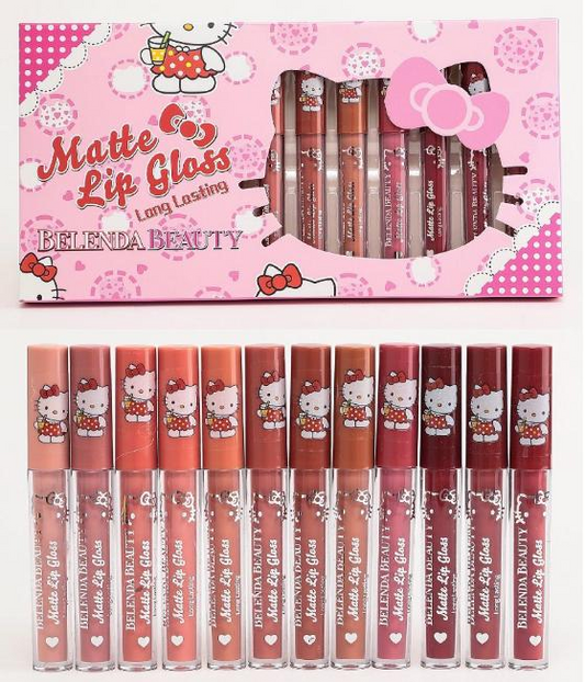 Hk lipgloss set(12pcs/set)