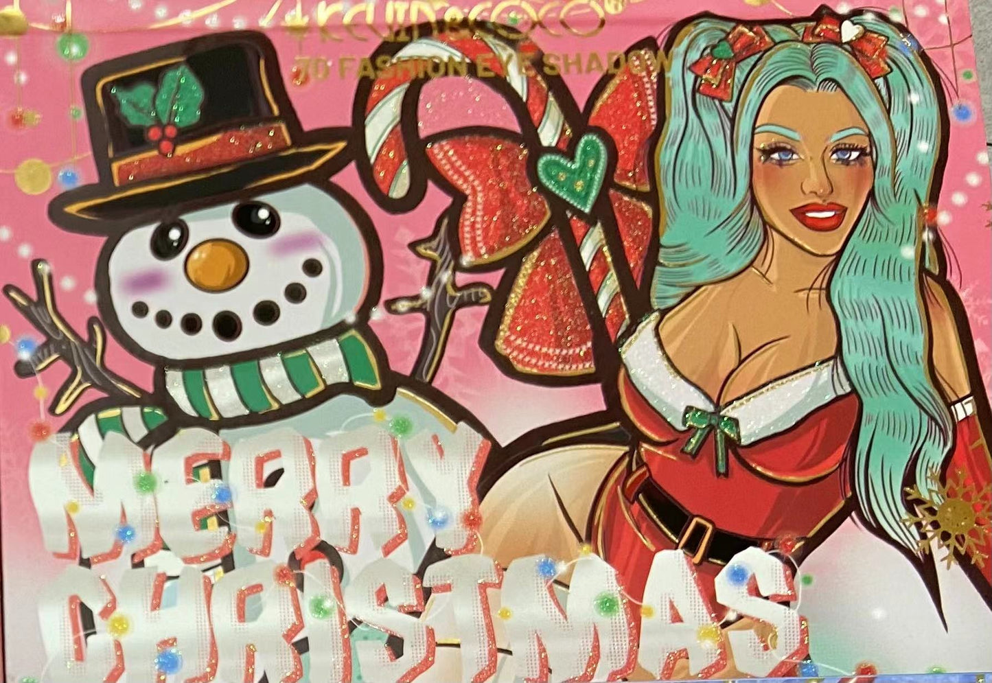 [freeshipping]KC eyeshadow palette 1 palette